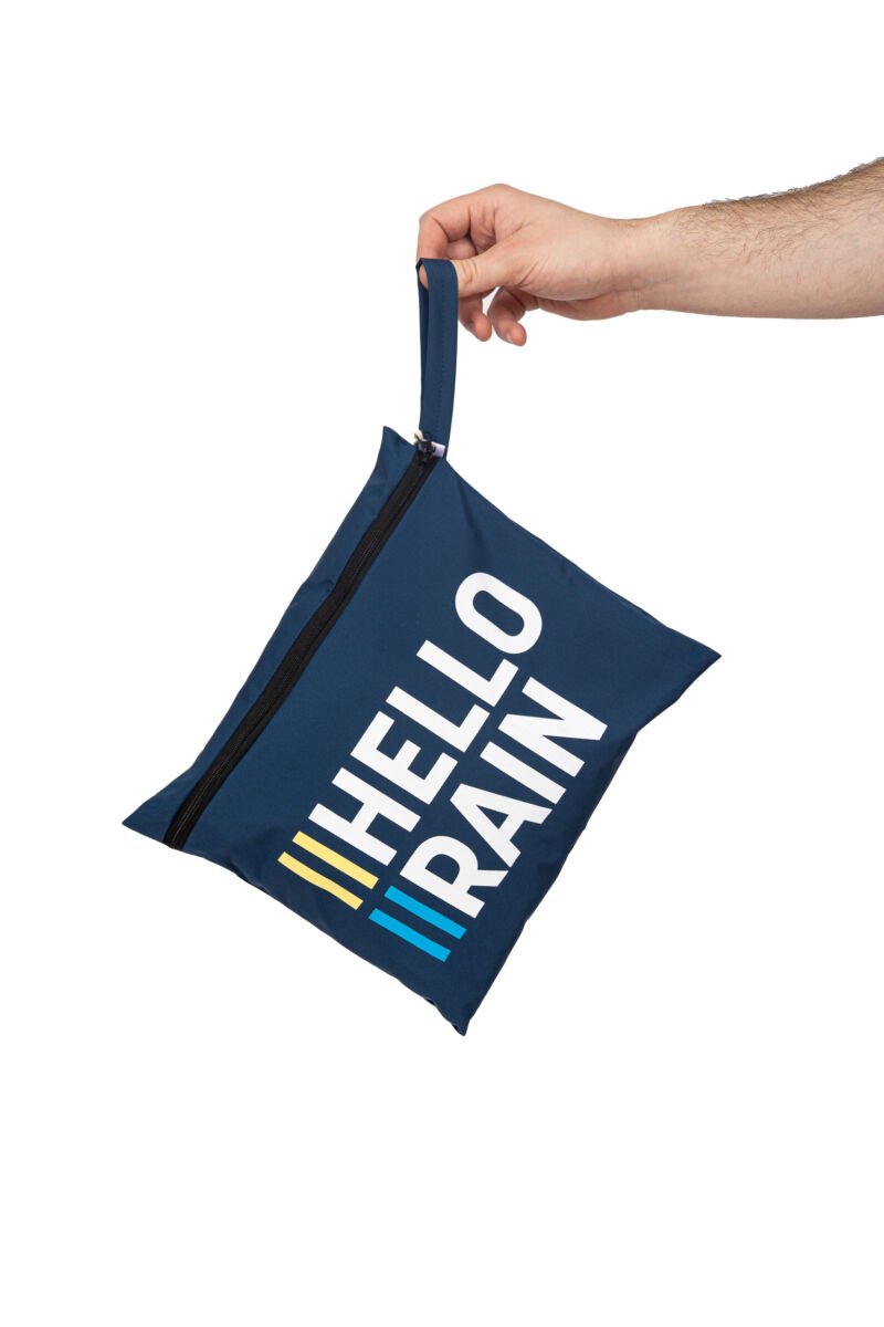 db9 Donker blauwe opbergtas van Hello Rain.