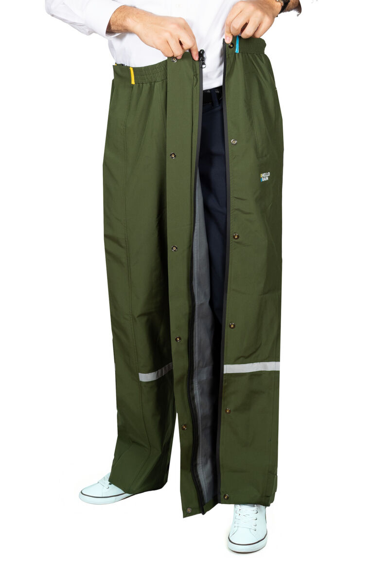 Premium Regenbroek - Olive Green